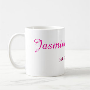 Mamma & Pappa nya föräldrar parnamn est. år  Kaffemugg