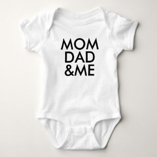 Mamma Pappa och mig Baby Kid Boy KÄRLEK T Shirt