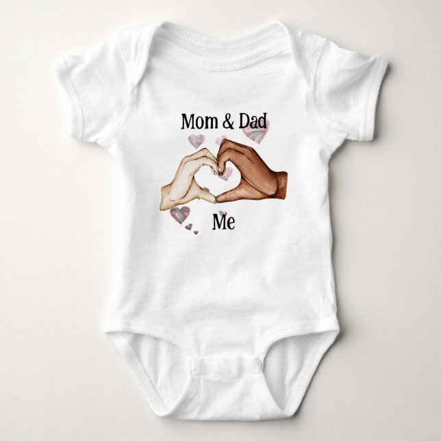 mamma&pappa t shirt (Framsida)