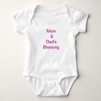 "Mamma & Pappa's Bluting" Baby Romper T Shirt