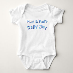 Mamma & Pappas Dagliga Glädje Baby Body T Shirt