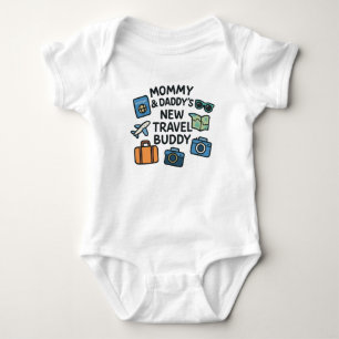 Mamma & Pappas nya reskompis babybody T Shirt