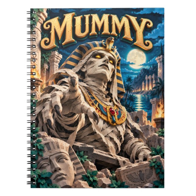 Mamma, Pappersklippsmonster Anteckningsbok (Framsidan)