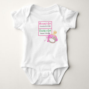 Mamma & Pappor Girl (Scriptures Bodydress T Shirt