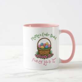 Mamma Påsk Basket Mugg