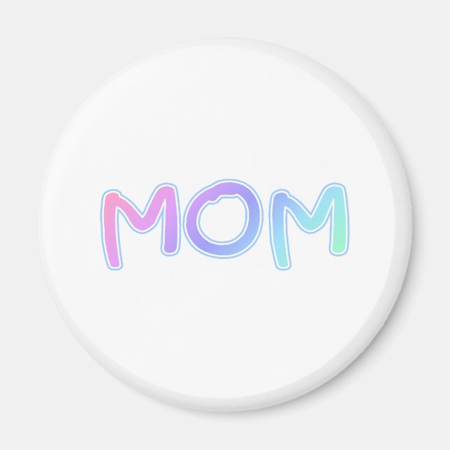 Mamma (Pastel) Magnet (Framsidan)