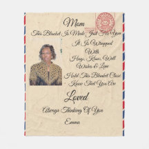 Mamma personalize Fleece Blanket