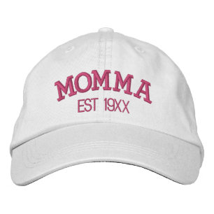 Mamma Personlig Morsdag Present Anpassad Text Broderad Keps