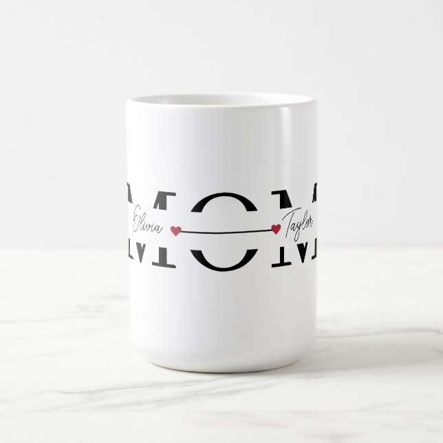 Mamma Personlig Namn Mors dag Kaffemugg (Center)