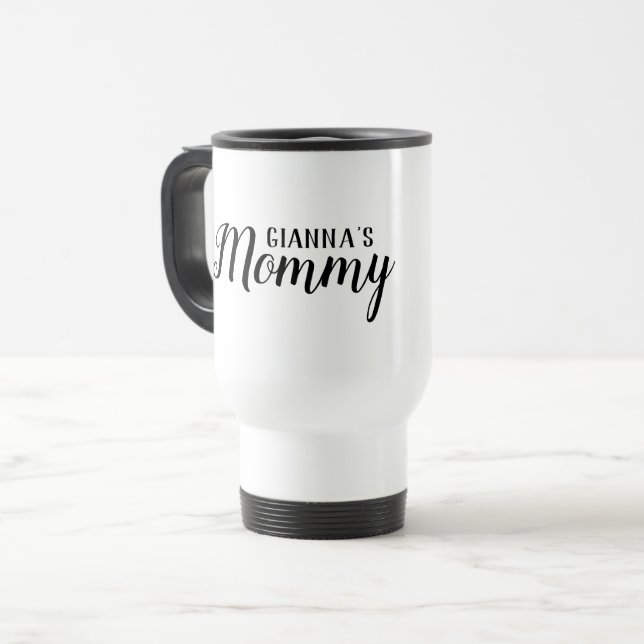 Mamma Personlig vit Resemugg (Framsida vänster)