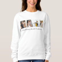 Mamma Photo Collage Sweatshirt för Mors dag