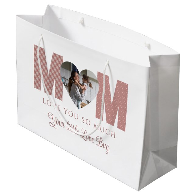 Mamma Photo Gift Bag (Baksidan Vinklad)
