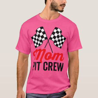 Mamma Pit Crew for Tävla Party Costume 1 T Shirt