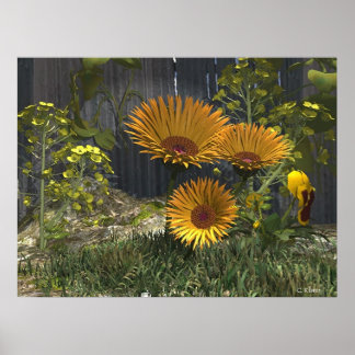 Mamma Pleasure Garden Poster