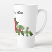 Mamma Poinsettias Latte Mugg