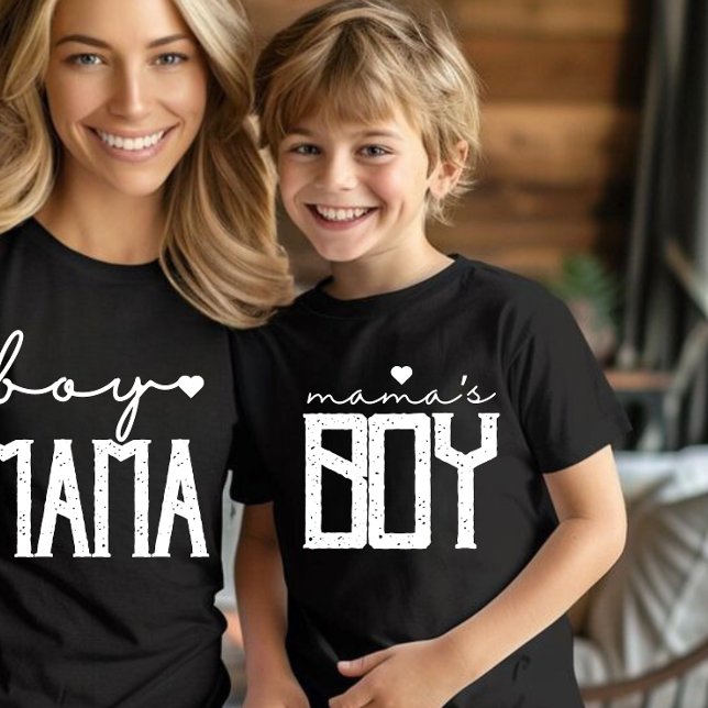 Mamma pojke Mamma Son Matching T Shirt (Skapare uppladdad)