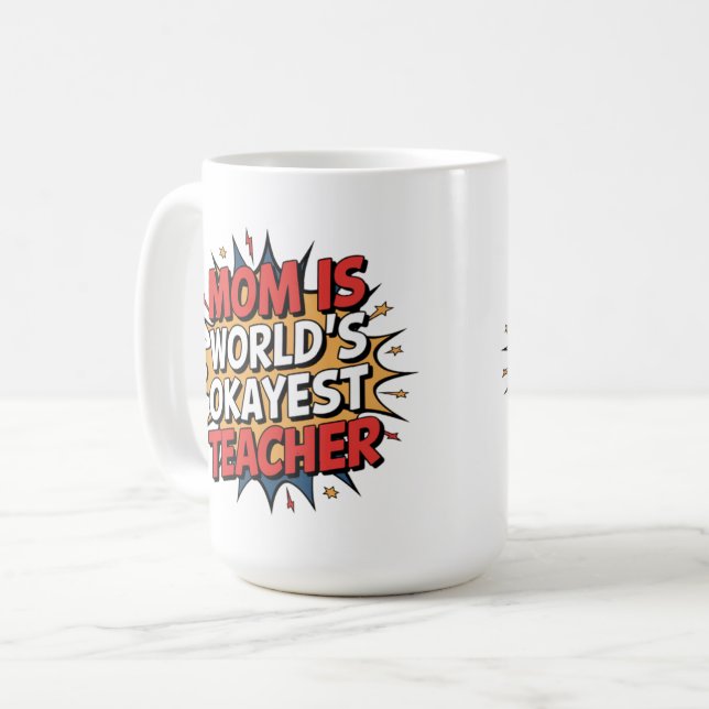 Mamma Power Kaffemugg (Framsida vänster)