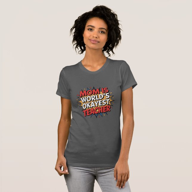 Mamma Power T Shirt (Hel framsida)