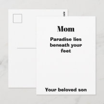 Mamma Presentkort Mamma Citat