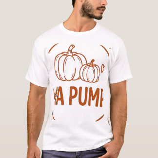 Mamma Pumpkin Pumpkin Patch Höststämpel T Shirt