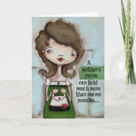 Mamma Purse - Mors dag Card Kort