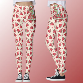 Mamma Queen Blommigt Leggings