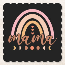 Mamma Rainbow Underlägg Papper