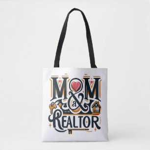 Mamma Realtor Real Gods Agent Gift Tygkasse