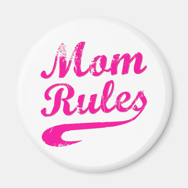 Mamma Regler Funny Sayed Magnet (Framsidan)