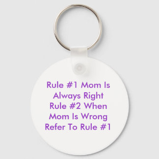 Mamma Regler Keychain Nyckelring