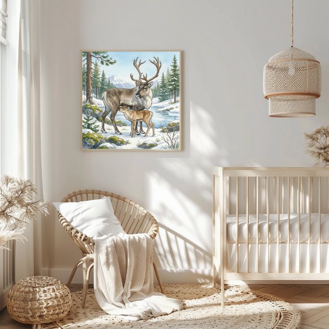 Mamma Ren och Kalvstuga Poster (Skapare uppladdad)