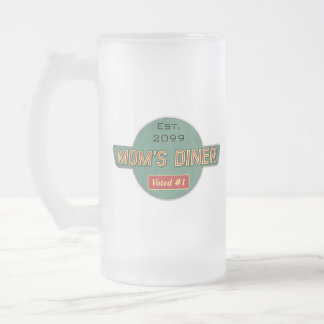Mamma Retro Middag Drinkware Frostat Ölglas