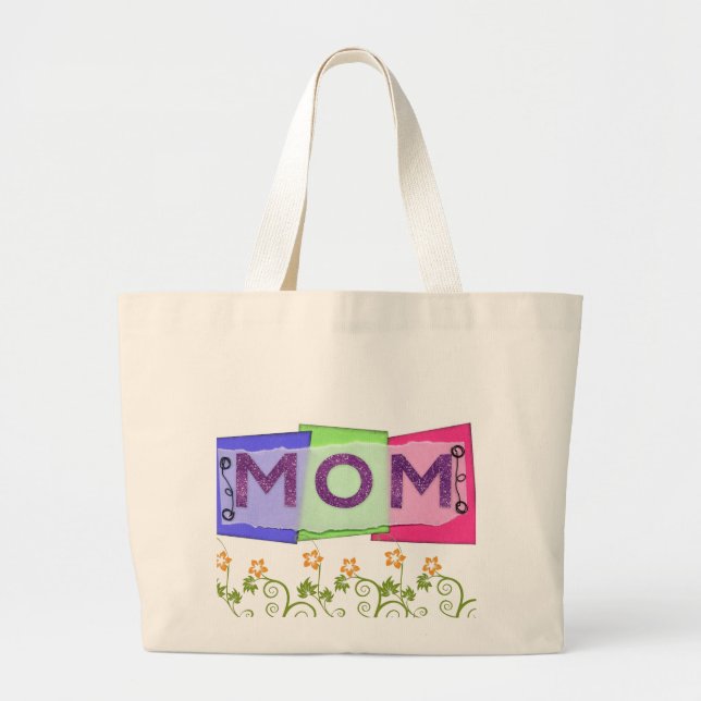 MAMMA RETRO TOTE BAG JUMBO TYGKASSE (Framsidan)