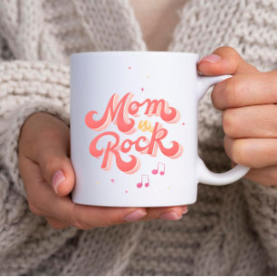 Mamma Retro Typography mugg