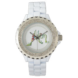 Mamma Rhinestone Watch Armbandsur