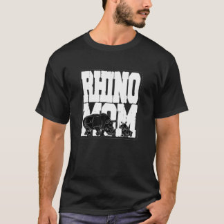 Mamma Rhino Mamma Rhinoceros, Lung Cute for Mor T Shirt