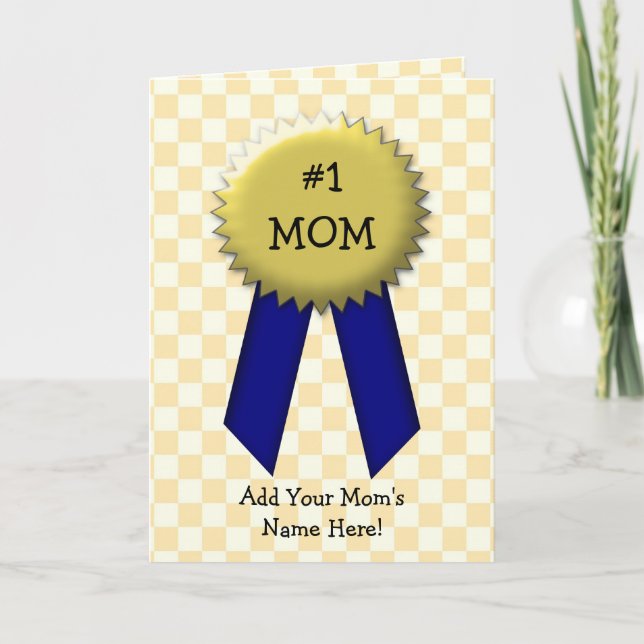 Mamma Ribbon Award, Mors dag-kort Kort (Framsida)