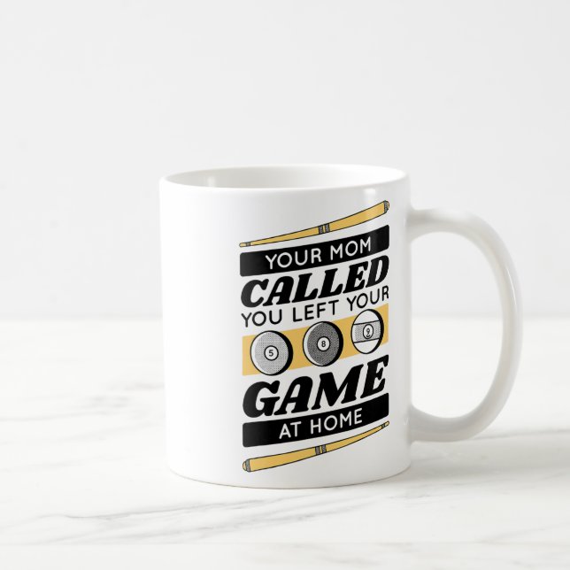 Mamma ringde när du Lämnade ditt spel hemma Kaffemugg (Höger)