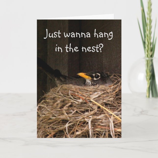 Mamma Robin Get well Kort (Framsida)