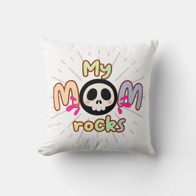 Mamma Rock Kudde (Framsida)