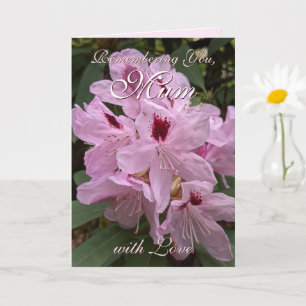 Mamma Rosa Rhododendron Mors dag Kort