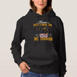 Mamma Rottweiler behöver S No Drama & Cute Mamm T Shirt