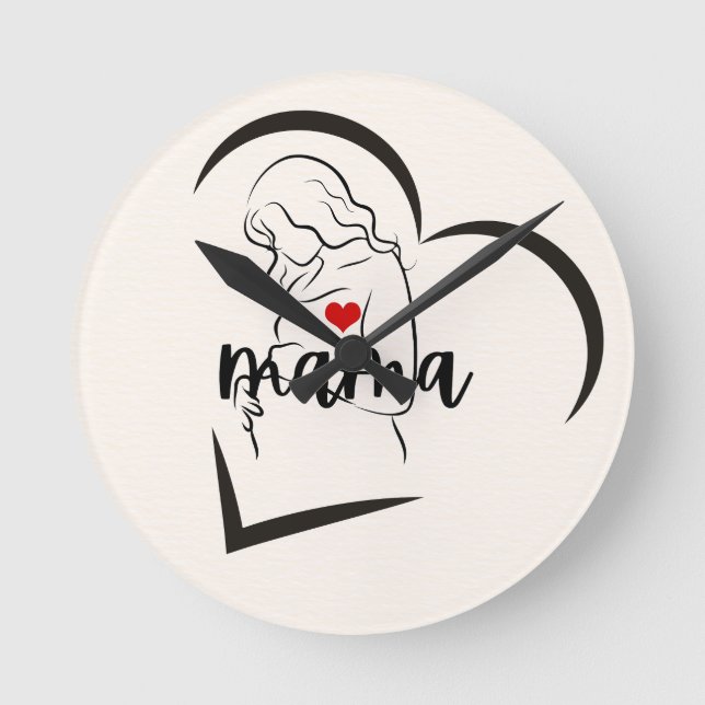 MAMMA RUND KLOCKA (Framsida)