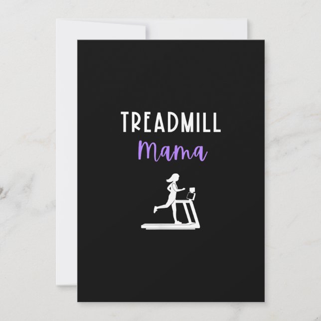 Mamma Running Workout Home Gym för Treadmill Mamma (Framsida)