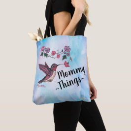 Mamma Sak, Hummingbird Tote Bag Tygkasse
