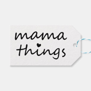 Mamma saker Första mors dag Ny mamma Presentetikett