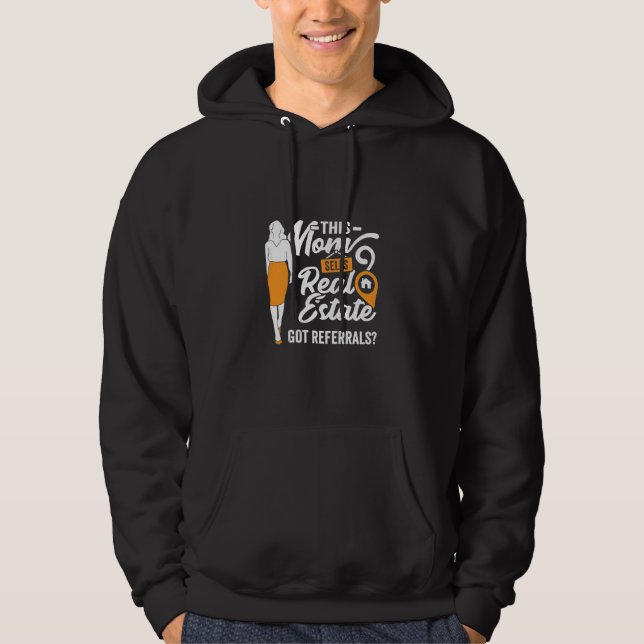 Mamma säljer Real Gods Hoodie (Framsida)
