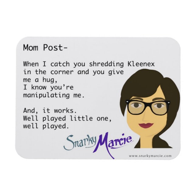 Mamma Sarcasm Magnet (Horisontell)