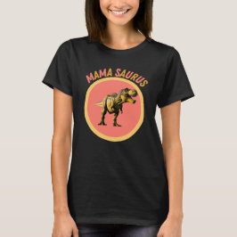 Mamma Saurus - Mamma Dinosaur Funny Gift för Mathe T Shirt