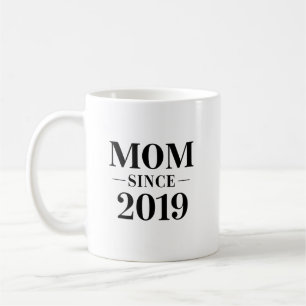 Mamma sedan 2019 Minimalistisk presentdesign Kaffemugg